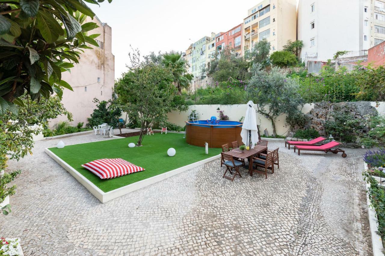 شقة Graca Palace With Private Pool Garden Lisboa المظهر الخارجي الصورة